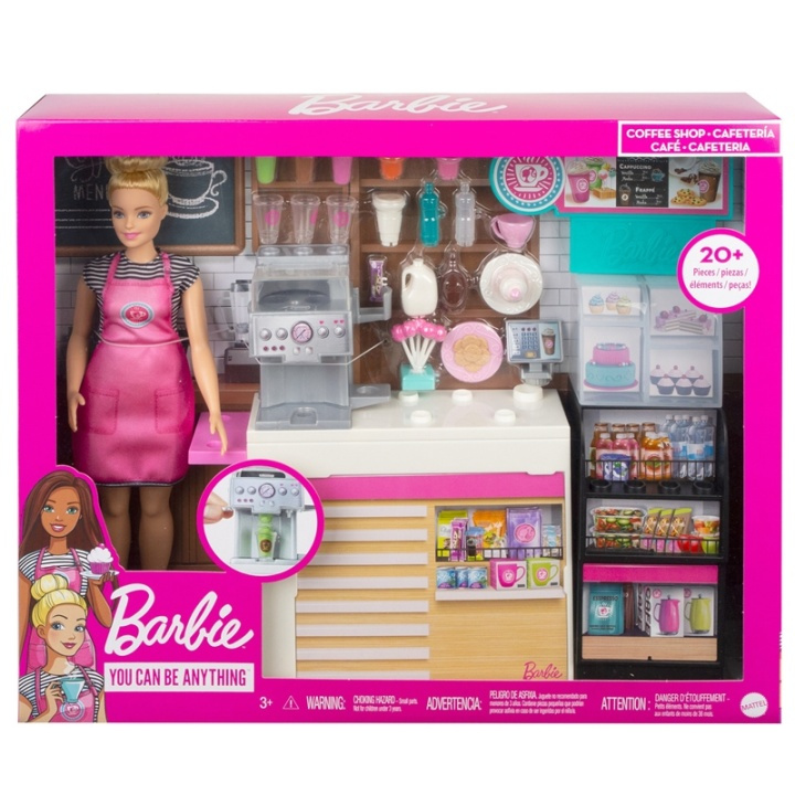 Barbie Coffee Shop in de groep SPEELGOED, KINDER- & BABYPRODUCTEN / Speelgoed / Docks & Accessoires bij TP E-commerce Nordic AB (A08325)