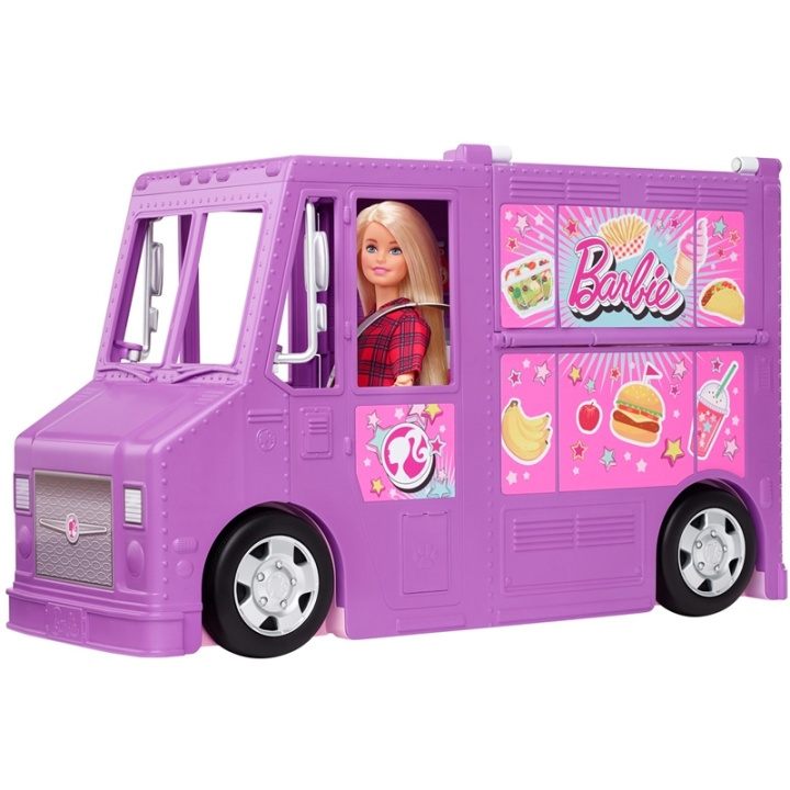 Barbie Food Truck in de groep SPEELGOED, KINDER- & BABYPRODUCTEN / Speelgoed / Docks & Accessoires bij TP E-commerce Nordic AB (A08326)