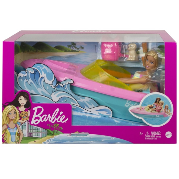 Barbie Doll and Boat in de groep SPEELGOED, KINDER- & BABYPRODUCTEN / Speelgoed / Docks & Accessoires bij TP E-commerce Nordic AB (A08333)