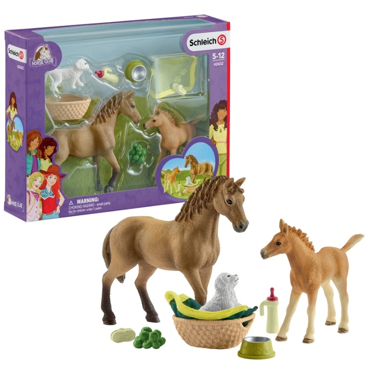 Schleich Horse Club Sarahs baby animal in de groep SPEELGOED, KINDER- & BABYPRODUCTEN / Speelgoed / Figuren, Miniaturen & accessoires bij TP E-commerce Nordic AB (A08635)