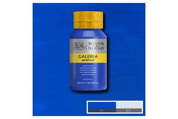 Galeria Acrylic 500Ml Cobalt Blue Hue 179 in de groep SPORT, VRIJE TIJD & HOBBY / Hobby / Schilderen & tekenen / Kunstenaarkleuren / Acryl bij TP E-commerce Nordic AB (A08790)