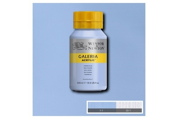 Galeria Acrylic 500Ml Powder Blue 446 in de groep SPORT, VRIJE TIJD & HOBBY / Hobby / Schilderen & tekenen / Kunstenaarkleuren / Acryl bij TP E-commerce Nordic AB (A08809)