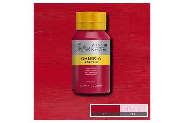 Galeria Acrylic 500Ml Perm Rose 502 in de groep SPORT, VRIJE TIJD & HOBBY / Hobby / Schilderen & tekenen / Kunstenaarkleuren / Acryl bij TP E-commerce Nordic AB (A08818)