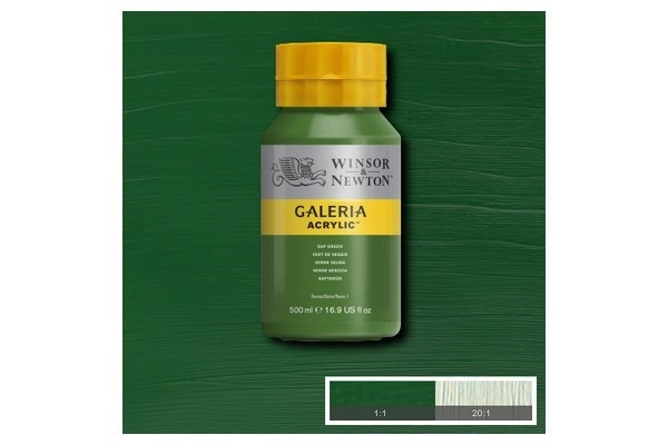 Galeria Acrylic 500Ml Sap Green 599 in de groep SPORT, VRIJE TIJD & HOBBY / Hobby / Schilderen & tekenen / Kunstenaarkleuren / Acryl bij TP E-commerce Nordic AB (A08829)