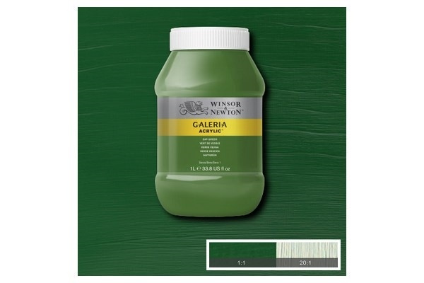 Galeria Acrylic 1L Sap Green 599 in de groep SPORT, VRIJE TIJD & HOBBY / Hobby / Schilderen & tekenen / Kunstenaarkleuren / Acryl bij TP E-commerce Nordic AB (A08904)