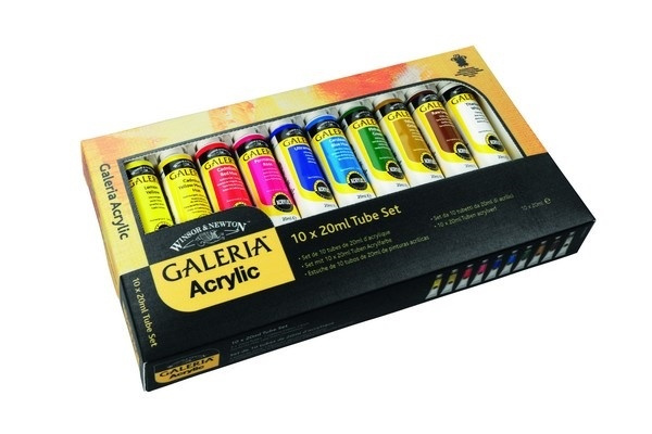 GALERIA ACRYLIC 10x20 ml set in de groep SPORT, VRIJE TIJD & HOBBY / Hobby / Schilderen & tekenen / Kunstenaarkleuren / Acryl bij TP E-commerce Nordic AB (A08910)