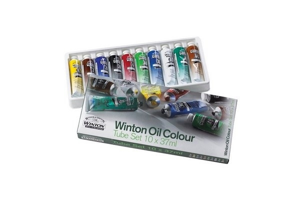 Winton Oil Color Tubset 10x37ml in de groep SPORT, VRIJE TIJD & HOBBY / Hobby / Schilderen & tekenen / Kunstenaarkleuren / Olieverf bij TP E-commerce Nordic AB (A08964)