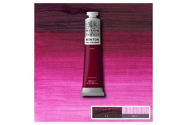 WINTON OIL COL 200 ml Magenta (28) 380 in de groep SPORT, VRIJE TIJD & HOBBY / Hobby / Schilderen & tekenen / Kunstenaarkleuren / Olieverf bij TP E-commerce Nordic AB (A09029)