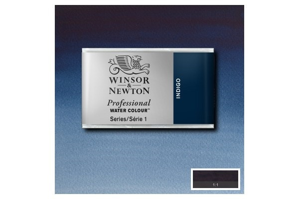 Prof Water Colour Pan/W Indigo 322 in de groep SPORT, VRIJE TIJD & HOBBY / Hobby / Schilderen & tekenen / Kunstenaarkleuren / Aquarelkleuren bij TP E-commerce Nordic AB (A09124)