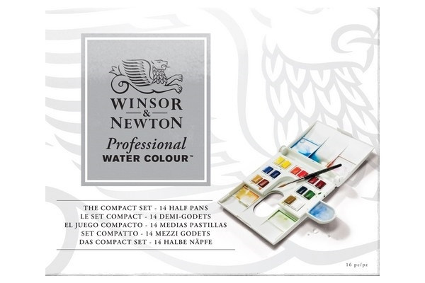 Professional Watercolour Compact in de groep SPORT, VRIJE TIJD & HOBBY / Hobby / Schilderen & tekenen / Kunstenaarkleuren / Aquarelkleuren bij TP E-commerce Nordic AB (A09168)