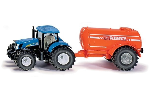 Tractor single axle tank 1:50 in de groep SPEELGOED, KINDER- & BABYPRODUCTEN / Speelgoed / Speelgoedauto\'s bij TP E-commerce Nordic AB (A09992)