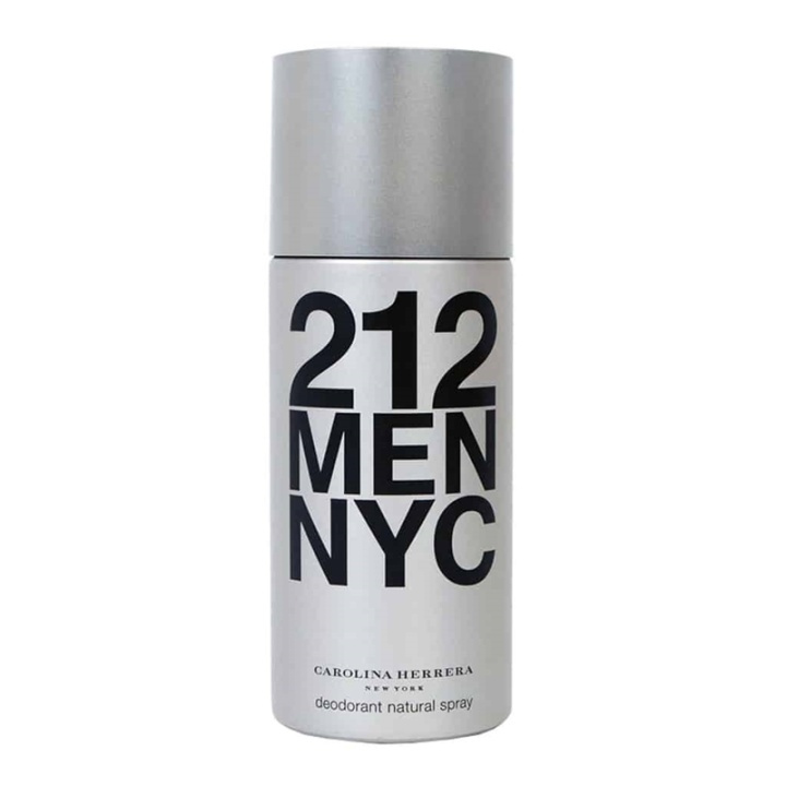 Carolina Herrera 212 Men Deo Spray 150ml in de groep BEAUTY & HEALTH / Geuren & Parfum / Deodorant / Deodorant voor vrouwen bij TP E-commerce Nordic AB (A10607)