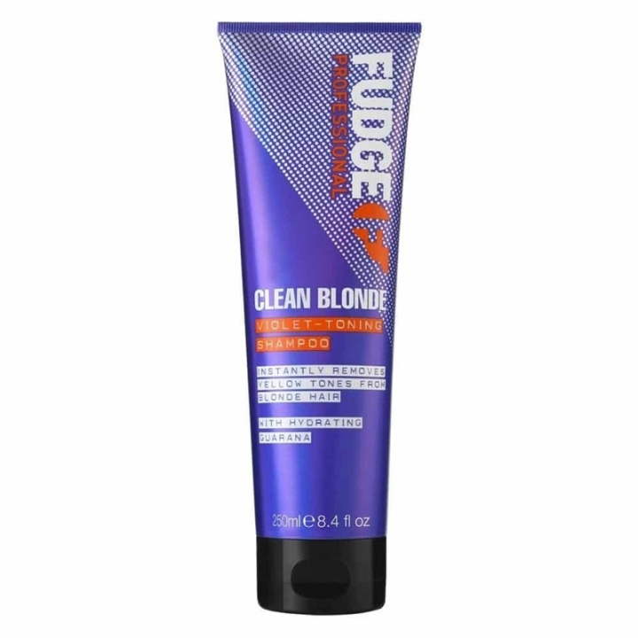 Fudge Clean Blonde Violet Toning Shampoo 250ml in de groep BEAUTY & HEALTH / Haar & Styling / Haarverzorging / Haarverf / Zilvershampoo bij TP E-commerce Nordic AB (A10920)