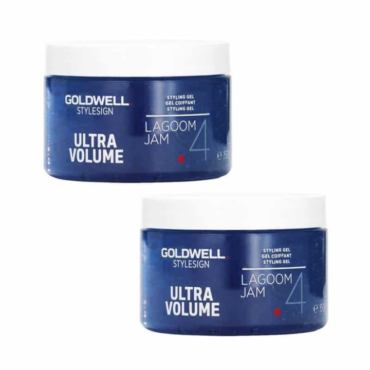 2-pack Goldwell Lagoom Jam Volume Gel 150ml in de groep BEAUTY & HEALTH / Haar & Styling / Hair styling / Gel / Gelspray bij TP E-commerce Nordic AB (A10933)