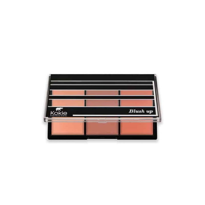 Kokie Blush Up Blush Palette - Blushing in de groep BEAUTY & HEALTH / Makeup / Make-up gezicht / Rouge / Bronzer bij TP E-commerce Nordic AB (A11173)