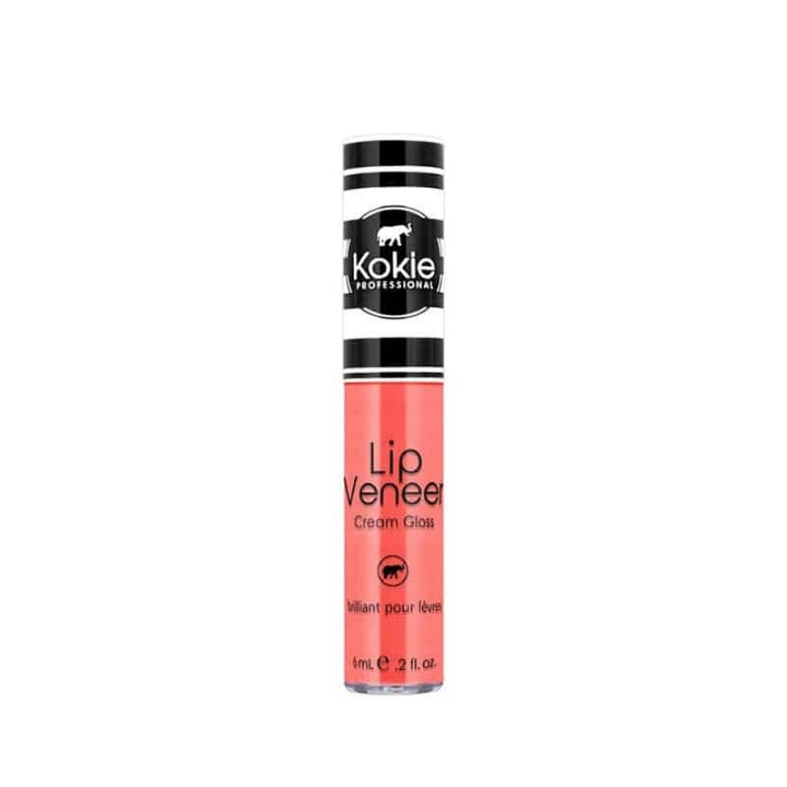 Kokie Lip Veneer Cream Lip Gloss - Just Peachy in de groep BEAUTY & HEALTH / Makeup / Lippen / Lipp gloss bij TP E-commerce Nordic AB (A11395)