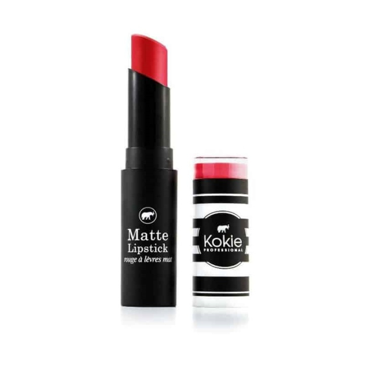 Kokie Matte Lipstick - Burn Baby Burn in de groep BEAUTY & HEALTH / Makeup / Lippen / Lippenstift bij TP E-commerce Nordic AB (A11414)