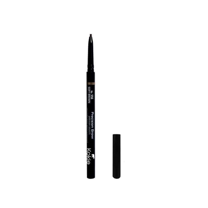 Kokie Precision Brow Pencil - Soft Brown in de groep BEAUTY & HEALTH / Makeup / Ogen & Wenkbrauwen / Wenkbrauwpotloden bij TP E-commerce Nordic AB (A11451)