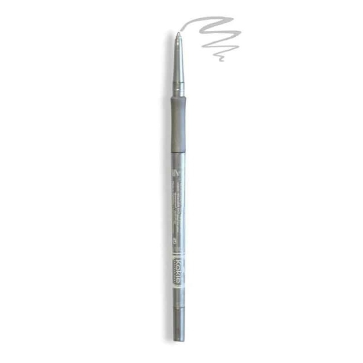 Kokie Retractable Kohl Eyeliner - Chrome Silver in de groep BEAUTY & HEALTH / Makeup / Ogen & Wenkbrauwen / Eyeliner / Kajal bij TP E-commerce Nordic AB (A11467)