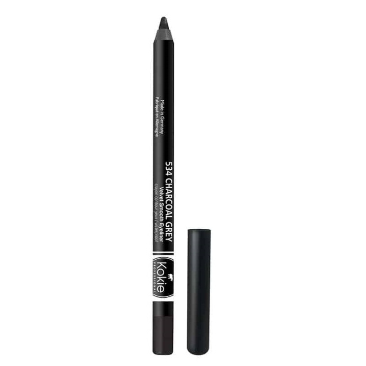 Kokie Velvet Smooth Eyeliner - Charcoal Grey in de groep BEAUTY & HEALTH / Makeup / Ogen & Wenkbrauwen / Eyeliner / Kajal bij TP E-commerce Nordic AB (A11552)