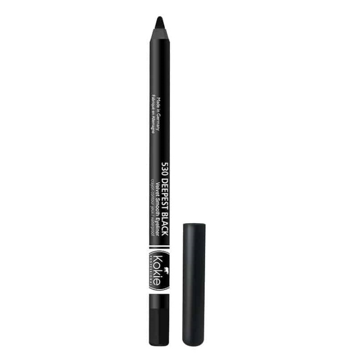 Kokie Velvet Smooth Eyeliner - Deepest Black in de groep BEAUTY & HEALTH / Makeup / Ogen & Wenkbrauwen / Eyeliner / Kajal bij TP E-commerce Nordic AB (A11555)