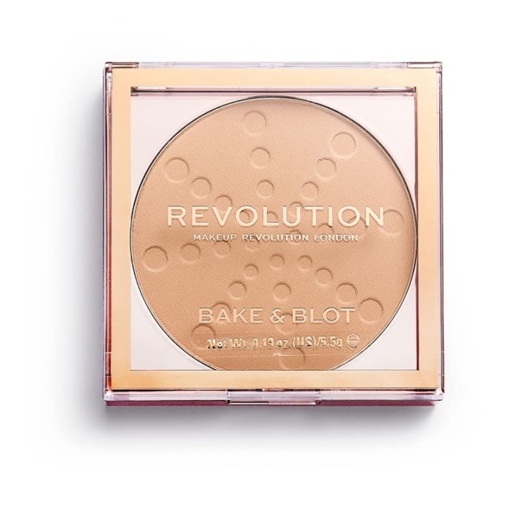 Makeup Revolution Bake & Blot - Beige in de groep BEAUTY & HEALTH / Makeup / Make-up gezicht / Poeder bij TP E-commerce Nordic AB (A11732)