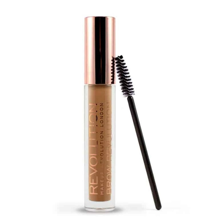 Makeup Revolution Brow Revolution - Medium Brown in de groep BEAUTY & HEALTH / Makeup / Ogen & Wenkbrauwen / Wenkbrauwgel bij TP E-commerce Nordic AB (A11748)