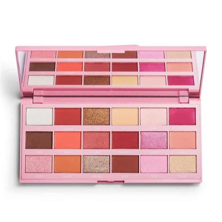 Makeup Revolution Chocolate Palette - Strawberry Cheesecake in de groep BEAUTY & HEALTH / Makeup / Ogen & Wenkbrauwen / Oogschaduw bij TP E-commerce Nordic AB (A11764)