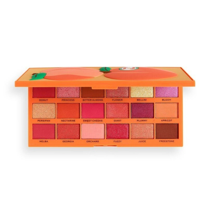 Makeup Revolution I Heart Revolution Palette - Tasty Peach in de groep BEAUTY & HEALTH / Makeup / Ogen & Wenkbrauwen / Oogschaduw bij TP E-commerce Nordic AB (A11944)