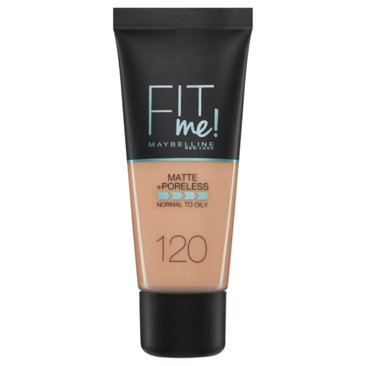 Maybelline Fit Me Matte + Poreless Foundation- 120 Classic Ivory in de groep BEAUTY & HEALTH / Makeup / Make-up gezicht / Foundation bij TP E-commerce Nordic AB (A12137)