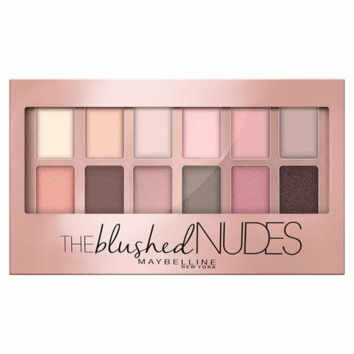 Maybelline The Blushed Nudes Eyeshadow Palette 9.6g in de groep BEAUTY & HEALTH / Makeup / Ogen & Wenkbrauwen / Oogschaduw bij TP E-commerce Nordic AB (A12152)