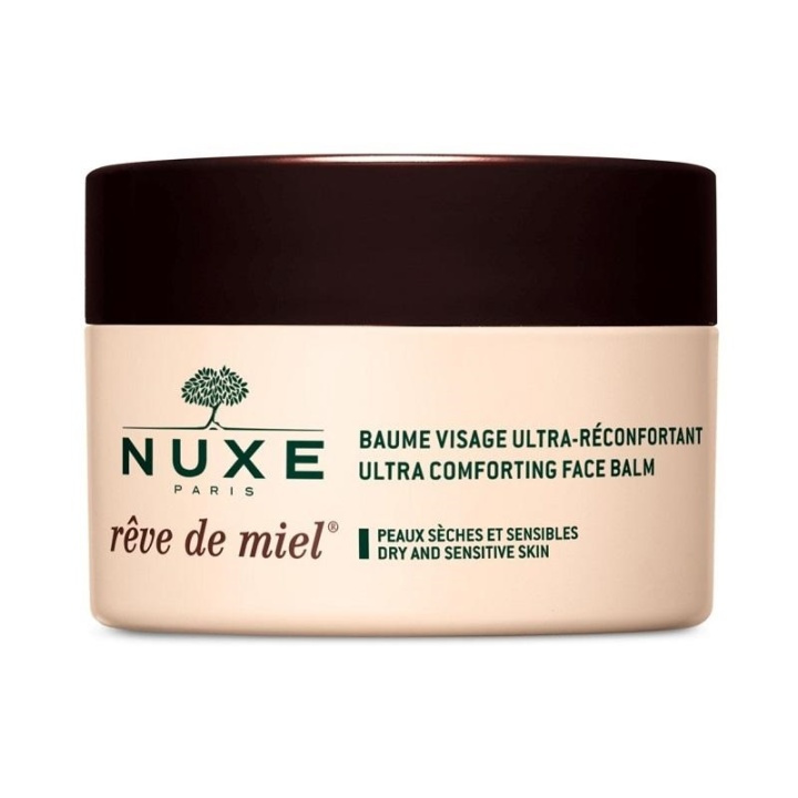 Nuxe Reve de Miel Ultra Comforting Face Balm 50ml in de groep BEAUTY & HEALTH / Huidsverzorging / Gezicht / Gezichtscrèmes bij TP E-commerce Nordic AB (A12335)