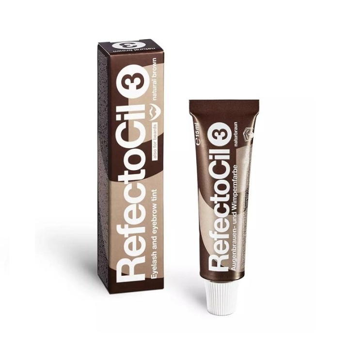 RefectoCil Eyelash and Eyebrow Tint Brown No. 3 - 15ml in de groep BEAUTY & HEALTH / Makeup / Ogen & Wenkbrauwen / Mascara bij TP E-commerce Nordic AB (A12835)