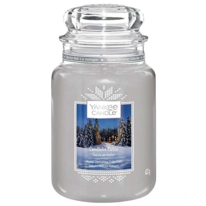 Yankee Candle Classic Large Candlelit Cabin 623g in de groep BEAUTY & HEALTH / Geuren & Parfum / Overige geuren / Geurkaarsen bij TP E-commerce Nordic AB (A13258)