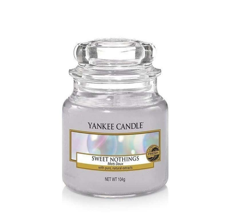 Yankee Candle Classic Small Jar Sweet Nothings 104g in de groep BEAUTY & HEALTH / Geuren & Parfum / Overige geuren / Geurkaarsen bij TP E-commerce Nordic AB (A13320)