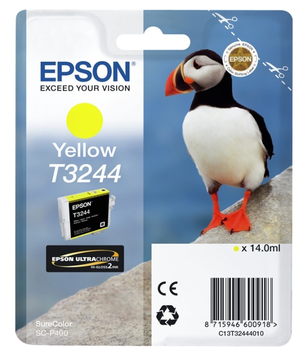 Epson T3244 Yellow in de groep COMPUTERS & RANDAPPARATUUR / Printers & Accessoires / Inkt & Toner / Inktpatronen / Epson bij TP E-commerce Nordic AB (A14145)