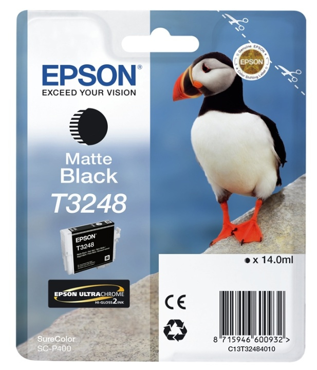 Epson T3248 Matte Black in de groep COMPUTERS & RANDAPPARATUUR / Printers & Accessoires / Inkt & Toner / Inktpatronen / Epson bij TP E-commerce Nordic AB (A14146)