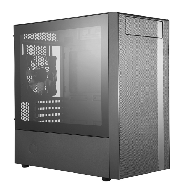 Cooler Master MasterBox NR400 Mini Tower Svart in de groep COMPUTERS & RANDAPPARATUUR / Computeronderdelen / Chassis bij TP E-commerce Nordic AB (A14522)