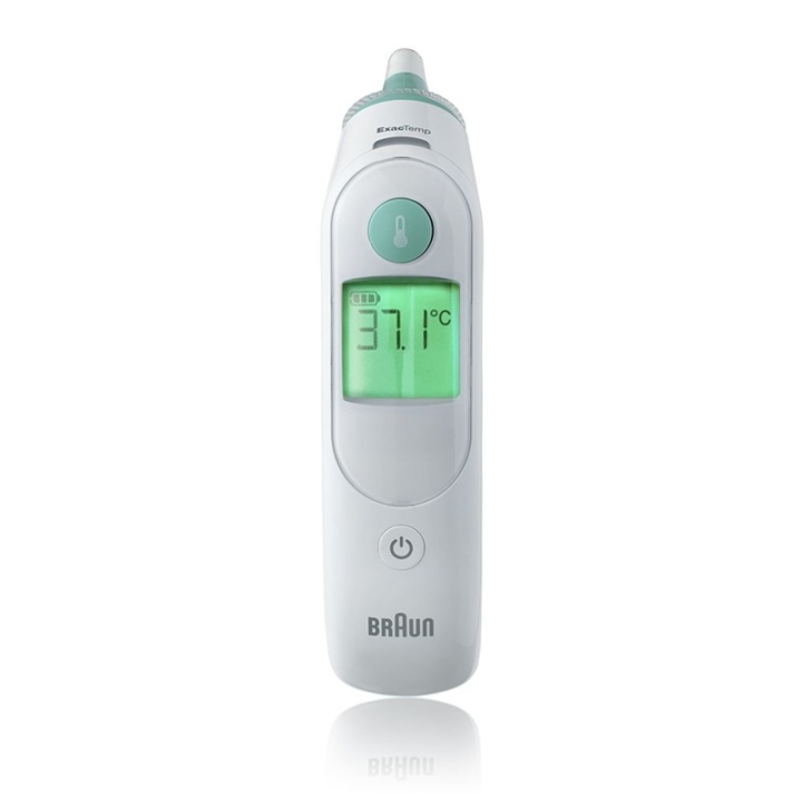 Braun ThermoScan 6 Kontakttermometer Vit Öra Knappar in de groep BEAUTY & HEALTH / Gezondheidszorg / Koortsthermometers bij TP E-commerce Nordic AB (A14562)