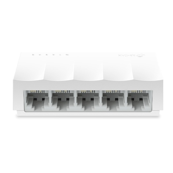 TP-LINK LS1005 Ohanterad Fast Ethernet (10/100) Vit in de groep COMPUTERS & RANDAPPARATUUR / Netwerk / Schakelaars / 10/100Mbps bij TP E-commerce Nordic AB (A15281)