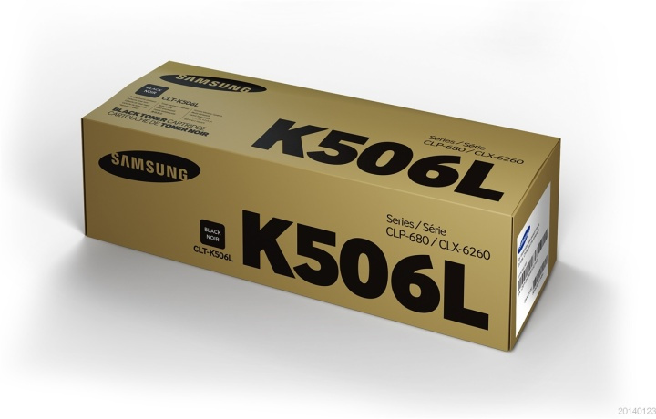 Samsung CLT-K506L Tonerkassett 1 styck Original Svart in de groep COMPUTERS & RANDAPPARATUUR / Printers & Accessoires / Inkt & Toner / Toner / Samsung bij TP E-commerce Nordic AB (A15821)