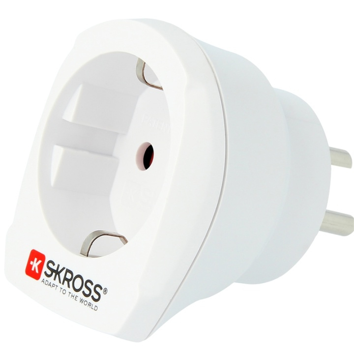 SKROSS El-Adapter Europa -> Danmark in de groep HUISHOUDEN & TUIN / Elektriciteit & Verlichting / Reisadapters bij TP E-commerce Nordic AB (A16233)