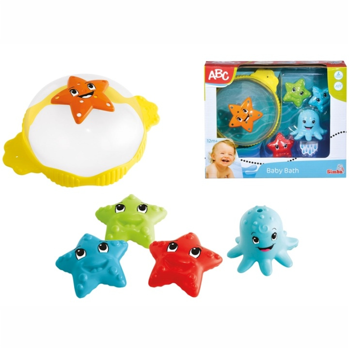 ABC Bath Fun Set in de groep SPEELGOED, KINDER- & BABYPRODUCTEN / Buitenspeelgoed / Badspeelgoed bij TP E-commerce Nordic AB (A17499)