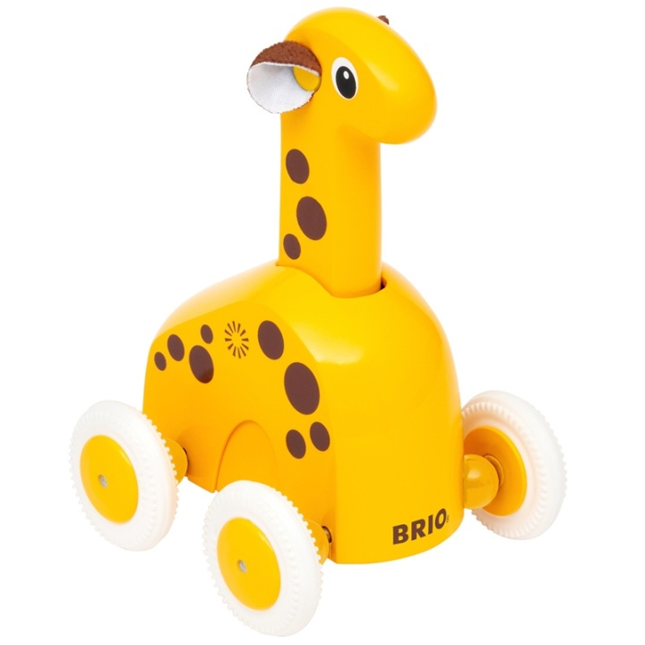 Brio 30229 Push & Go Giraff in de groep SPEELGOED, KINDER- & BABYPRODUCTEN / Babyspeelgoed / Activiteitenspeelgoed bij TP E-commerce Nordic AB (A17600)