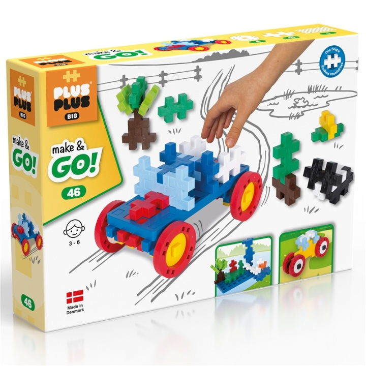 Plus-Plus BIG Make & Go! 46 in de groep SPEELGOED, KINDER- & BABYPRODUCTEN / Speelgoed / Bouwspeelgoed / Bouwblokken bij TP E-commerce Nordic AB (A17980)