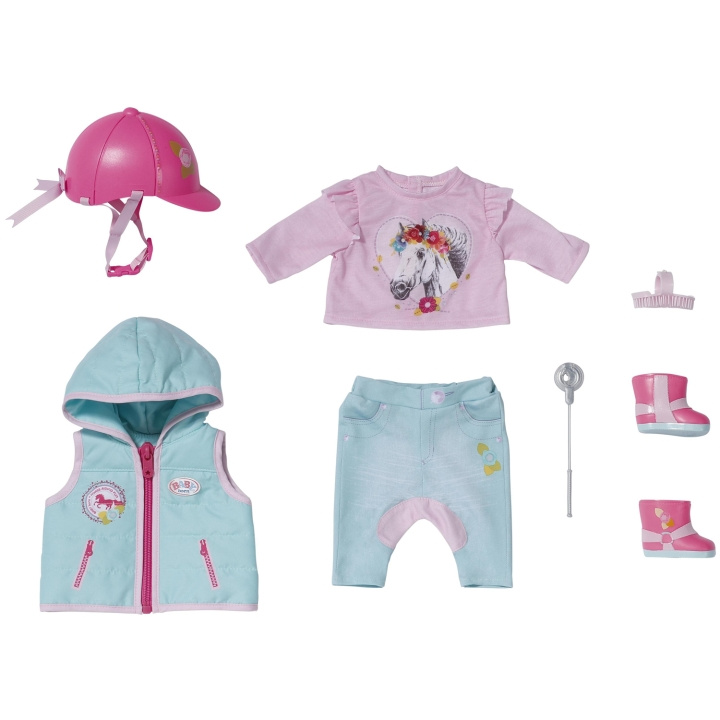 BABY Born Deluxe Riding Outfit 43cm in de groep SPEELGOED, KINDER- & BABYPRODUCTEN / Speelgoed / Docks & Accessoires bij TP E-commerce Nordic AB (A18270)