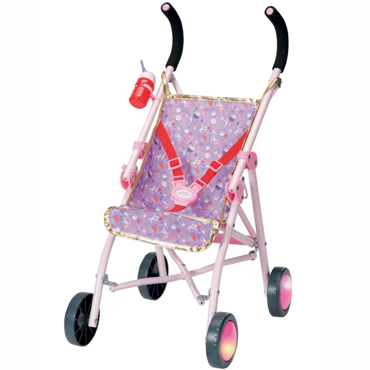 BABY Born Födelsedag Barnvagn med ljusef in de groep SPEELGOED, KINDER- & BABYPRODUCTEN / Speelgoed / Docks & Accessoires bij TP E-commerce Nordic AB (A18272)