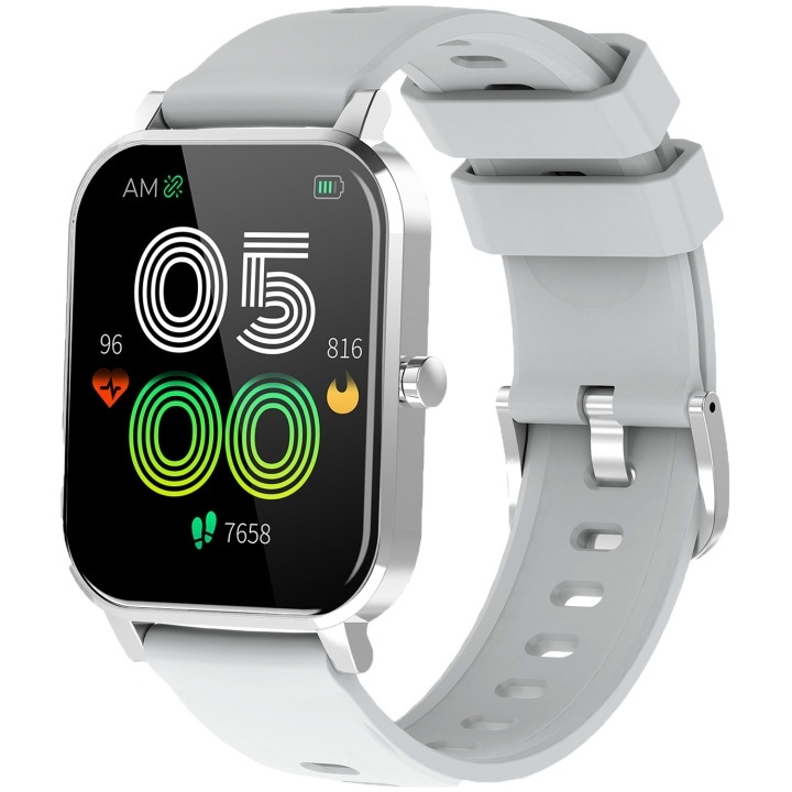 Denver SW-181 Grey Smartwatch in de groep SPORT, VRIJE TIJD & HOBBY / Smartwatch & Activiteitsmeters / Activiteitsarmbanden bij TP E-commerce Nordic AB (A18613)