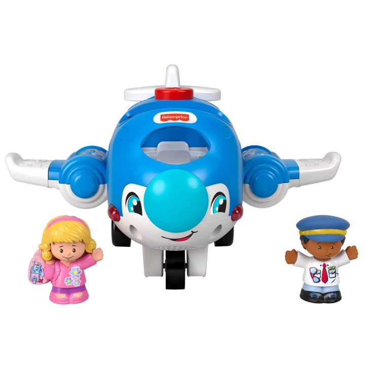 Fisher Price Little People Large Airplane in de groep SPEELGOED, KINDER- & BABYPRODUCTEN / Babyspeelgoed / Activiteitenspeelgoed bij TP E-commerce Nordic AB (A18676)