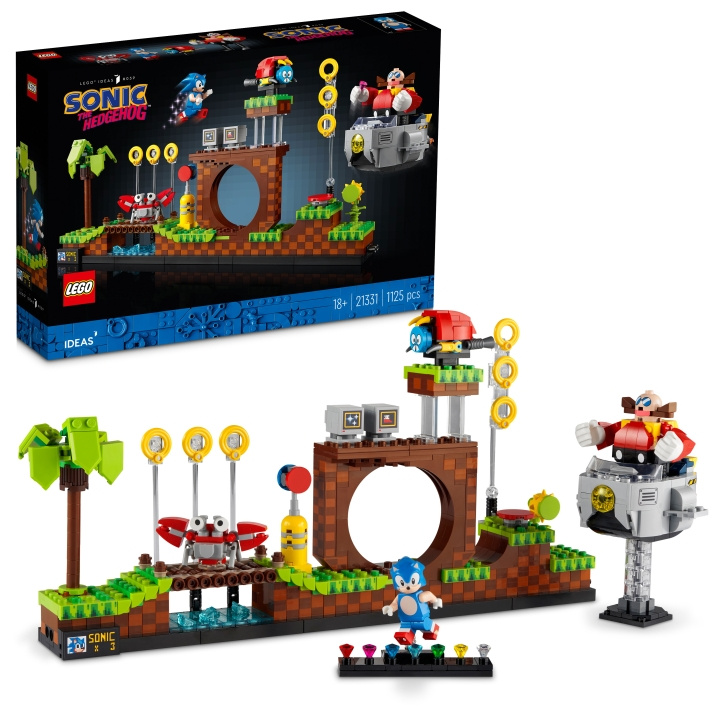 LEGO Sonic the Hedgehog Green Hill in de groep SPEELGOED, KINDER- & BABYPRODUCTEN / Speelgoed / Bouwspeelgoed / Lego bij TP E-commerce Nordic AB (A19008)